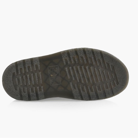 ✨Sold✨Dr. Martens Jorge ll Fur Line Khaki Mule Clog Tumbled Leather Mens Size 10 - Picture 4 of 11